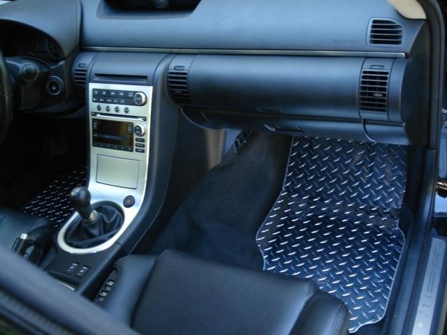 G35  aluminum diamond plate floor mats.  real metal  custom fit front and rear