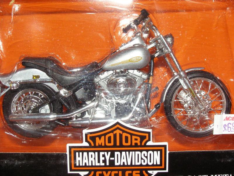 Harley '01 softail - silver - series 11