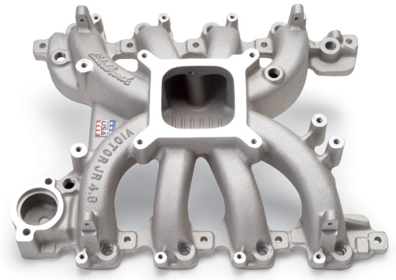 Edelbrock 28385 victor jr. ford 4.6l sohc; intake manifold