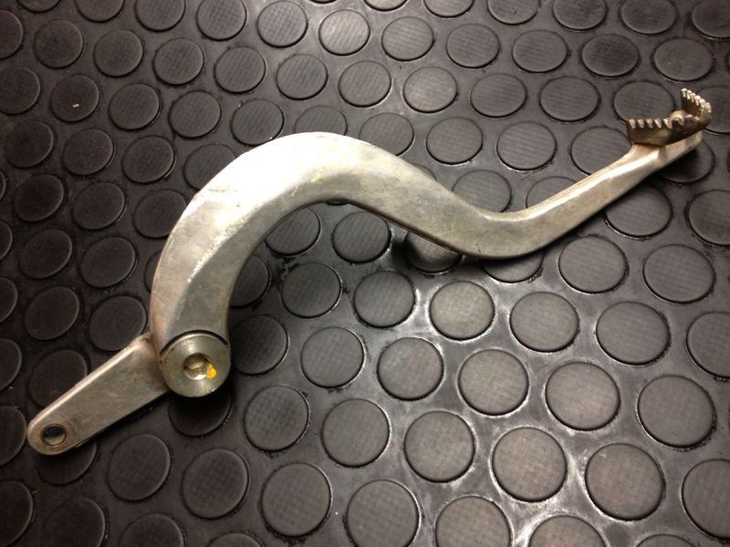 1998 1996-2007 honda cr80 cr 80 cr85  cr 85 rear brake pedal lever #2