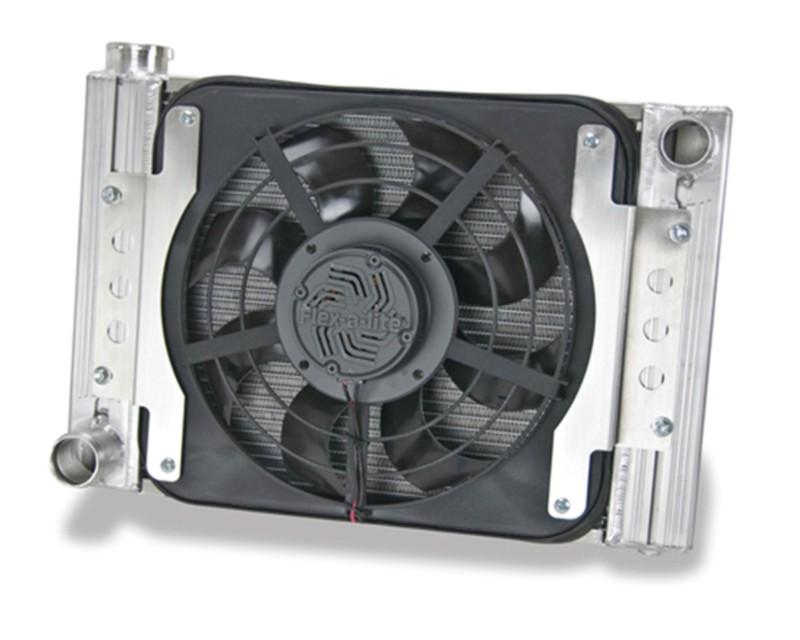 Flex-a-lite 63115r slim profile aluminum radiator/fan package