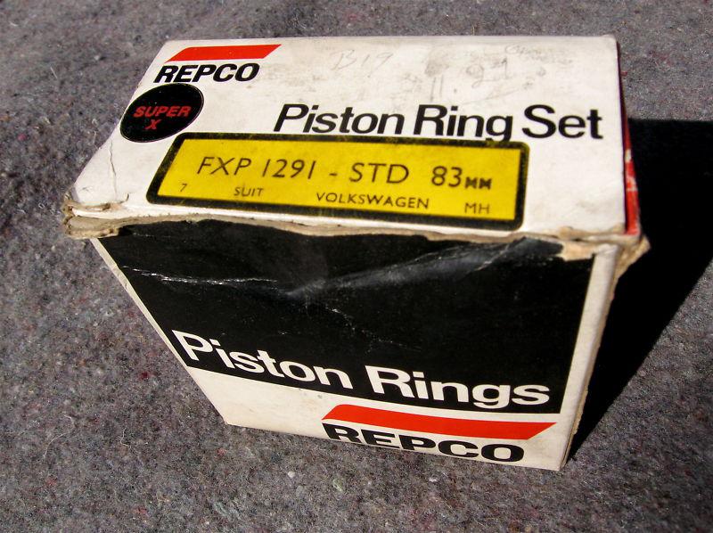 Repco piston ring set vw 1291 std 83mm