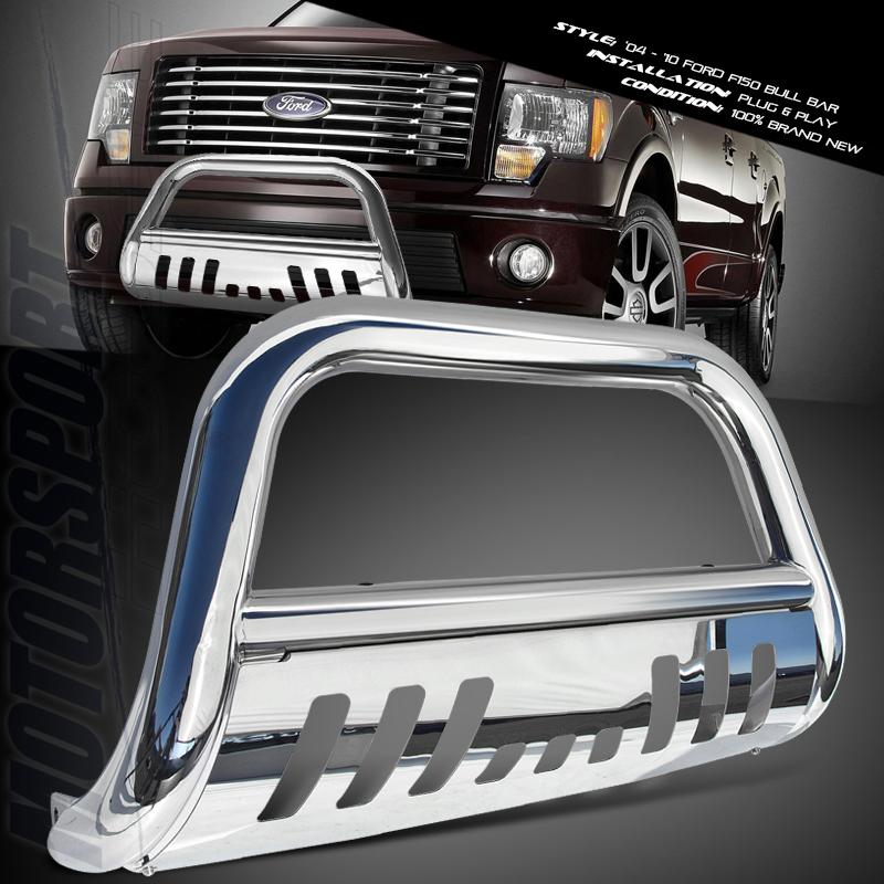 Euro ford f150 pickup truck crew cab front upper bull bar grille v8 king ranch