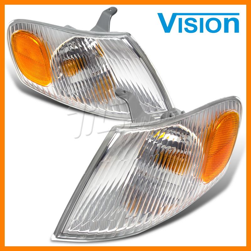 97-99 corolla to2520150 left corner light to2521150 right turn signal lamp pair