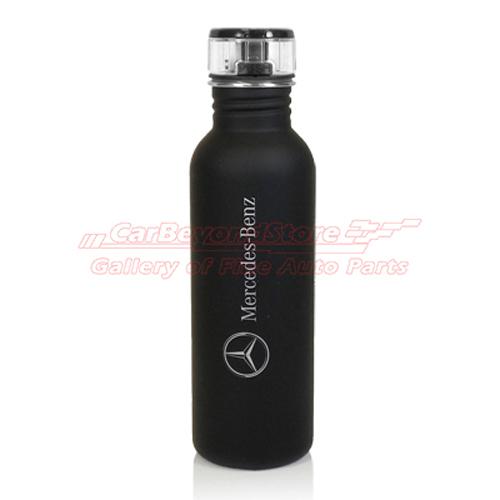 Mercedes-benz black matte finished water bottle, genuine mb item + free gift