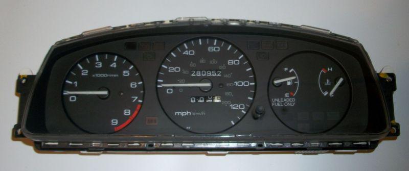 92-95 civic * ex si 5-speed instrument gauge cluster 7k tachometer * swap manual