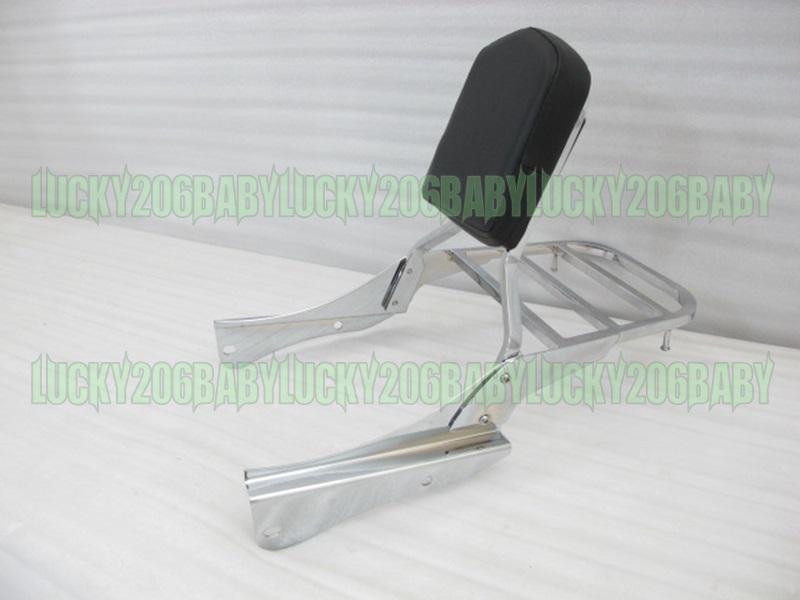 Backrest sissy bar for honda shadow spirit vt 750 dc 01-08 2001-2008 #lr 7d