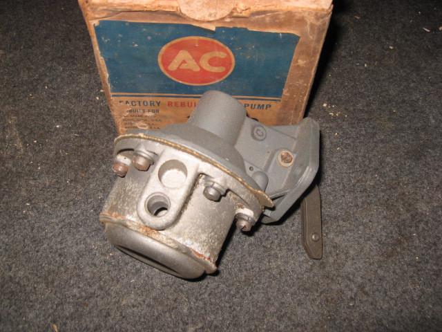 Nors fuel pump 1962 -66 chevy passenger & nova 4 cyl 6 cyl ac