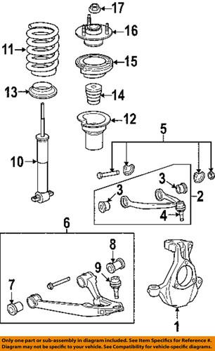 Gm oem 19256481 front suspension-lower ball joint