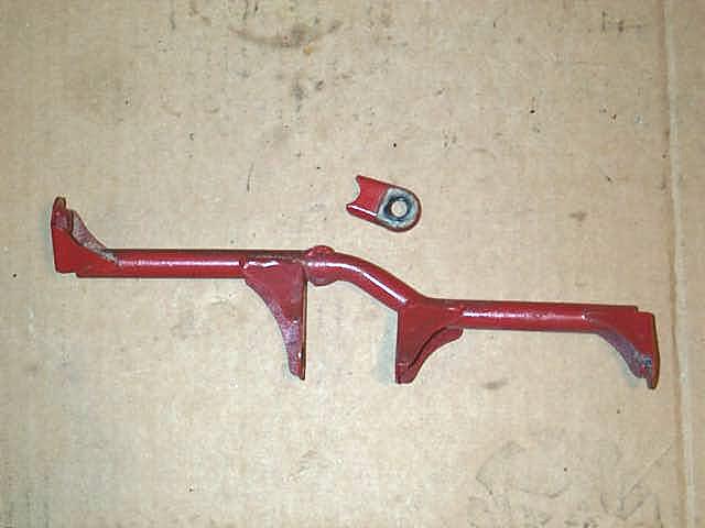 Vintage 1987 yamaha yz125 radiator support subframe bracket yz 125 1986-1988