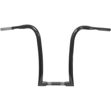 Nyc choppers ny-7341-16b 16" ape hangers 1.25" bars black 16" rise 32" wide