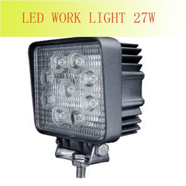 27w led work light driving boat led lamp 4wd atv suv offroad jeep truck car a1