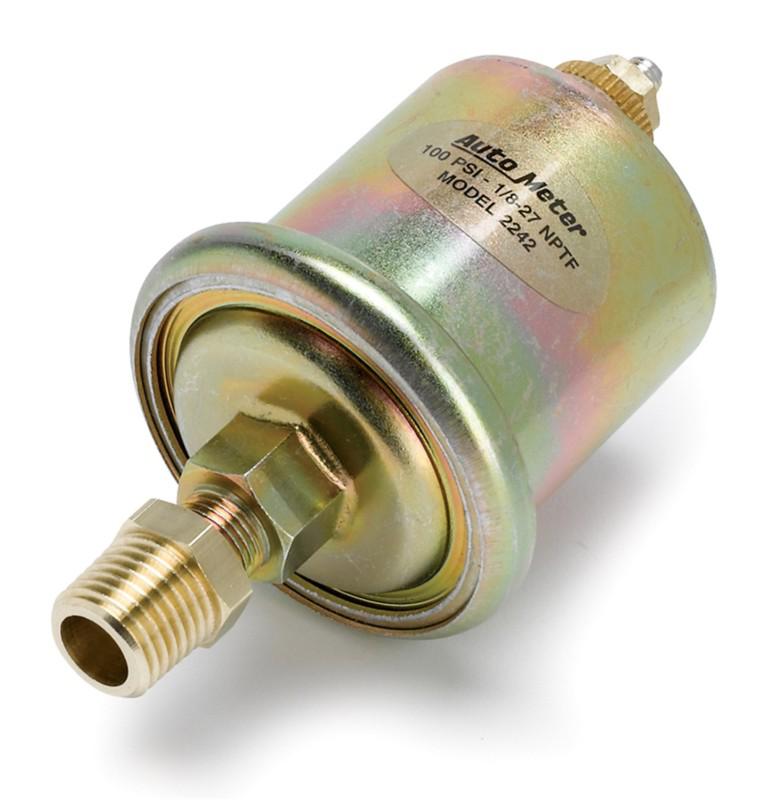 Auto meter 2242 short sweep electric oil pressure sender