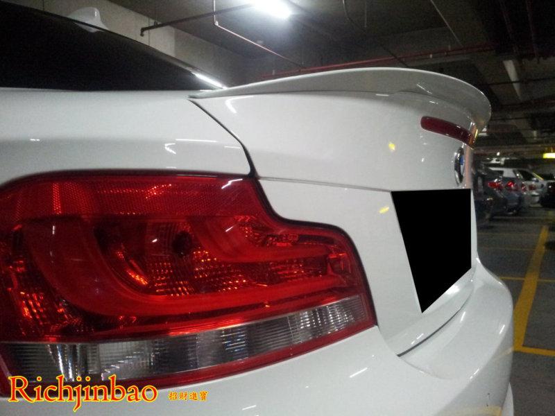 Painted code 475 p style boot wing trunk spoiler for bmw e82 coupe 2008 2011 ♠