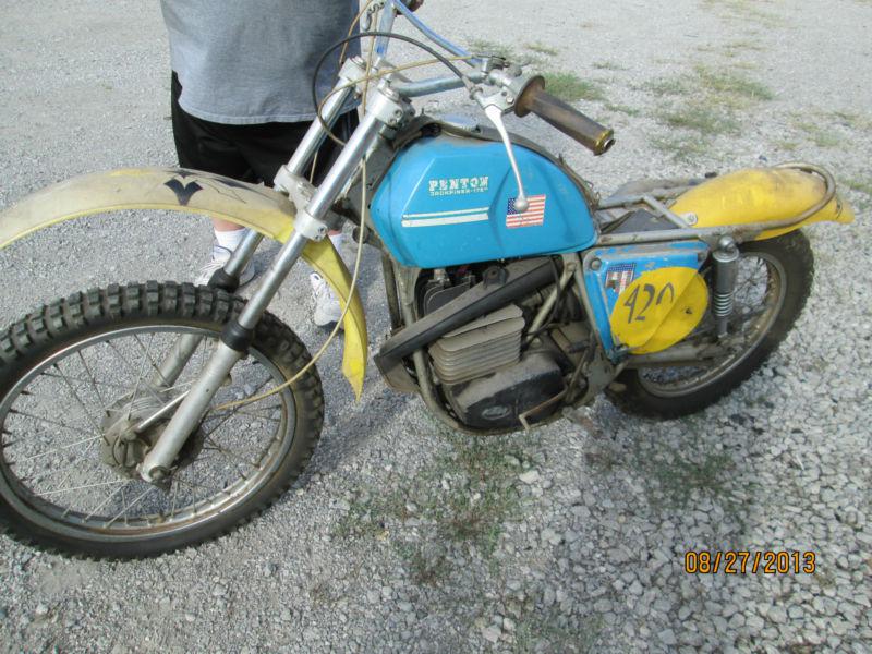 Penton  175 cc  jackpiner   ( great barn find )   great vintage bike  