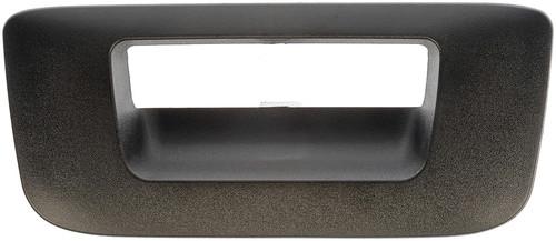 Tailgate handle bezel silverado black texture platinum# 1150724