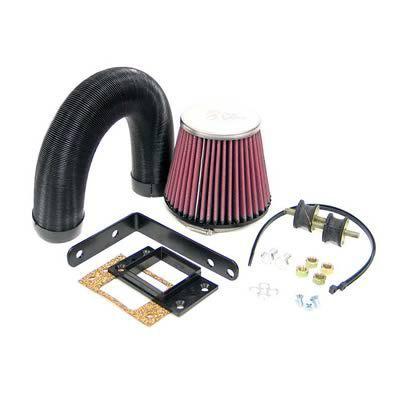 K&n 57-0008 air intake black tube red filter citreon/peugeot bx/405 1.9l kit