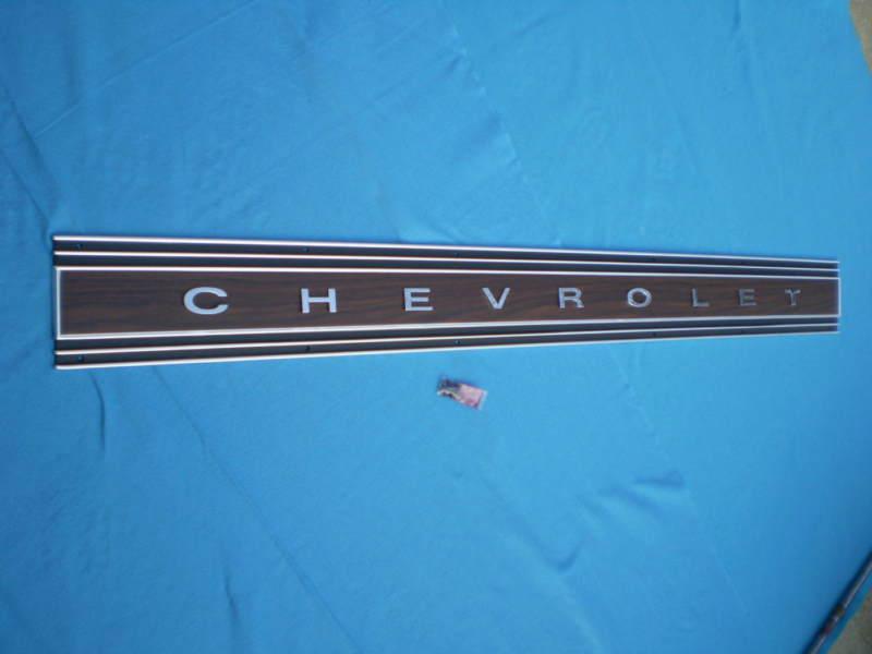 New 1969-1972 chevy chevrolet truck pickup tailgate endgate panel woodgrain