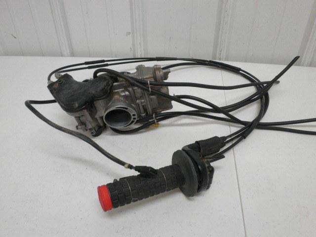 2008 honda crf450 crf 450 keihin fcr 41mm carb + throttle + cables 02 - 08