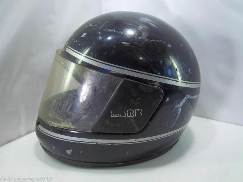 Maxon mark ii motorcycle helmet. size medium