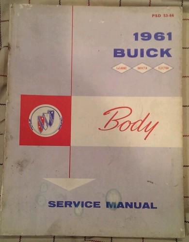 1961 buick body service manual