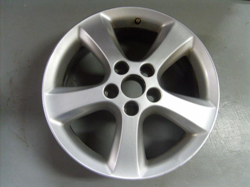 2004-2008 toyota solara wheel, 17x7, 5 spoke full painted silver