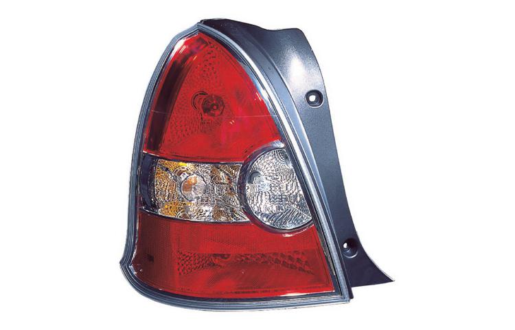 Depo driver & passenger replacement tail light lamp 07-07 fit hyundai accent 3dr