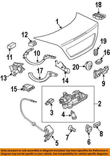 Mercedes-benz-mb oem 2037500993 trunk lock actuator motor/trunk/trunk part