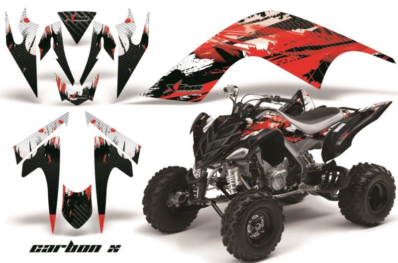 Amr racing graphic kit atv yamaha raptor 700 06-12 race quad close out