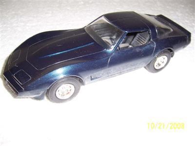 1981 corvette gm  dealer model