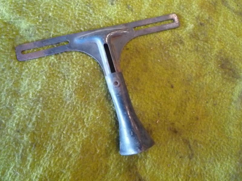 1930s packard license plate bracket - no reserve