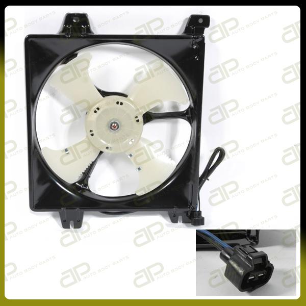 Mitsubishi galant 00-03 gtz 3.0l a/c air conditioning condenser fan motor shroud