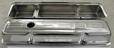 1958-1986 chevy small block pair chrome valve covers short