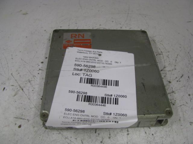 Ecu ecm computer maxima 1994 94 sohc cali a18-b60-ed2 3922 364446