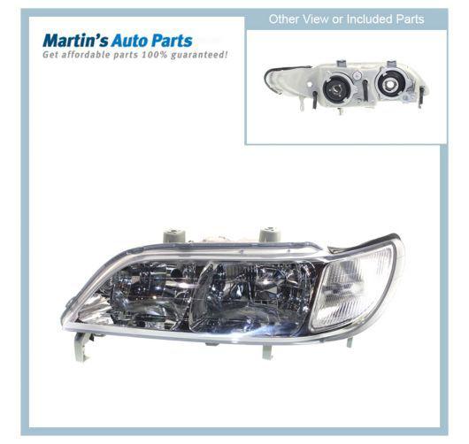 Clear lens new head lamp left hand halogen lh driver side ac2518105 33151sy8a01