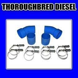 Bd diesel intake intercooler hoses & clamps kit  dodge ram 94 - 02 5.9l cummins