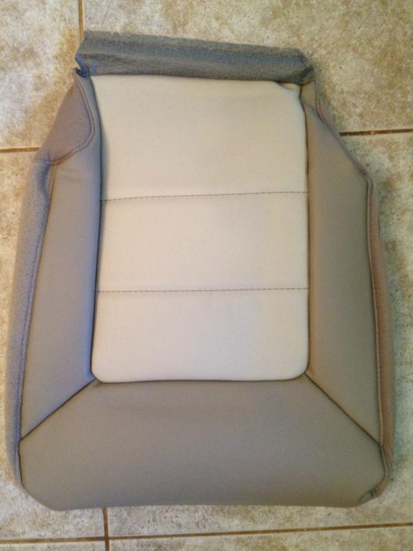 03-06 ford expedition factory original rear leather seat cushion cover(two tone)