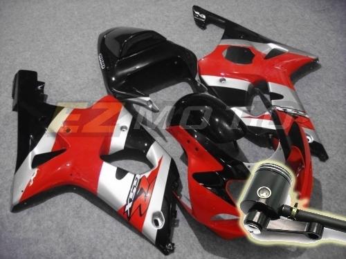 Free brake fluid tank! inj fairing for suzuki gsx r 600 750 k1 01 02 03 gsxr ai