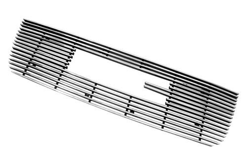 Paramount 33-0107 - gmc envoy restyling 4mm overlay black aluminum billet grille