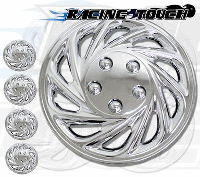 Metallic chrome 4pcs set #868 15" inches hubcaps hub cap wheel cover rim skin