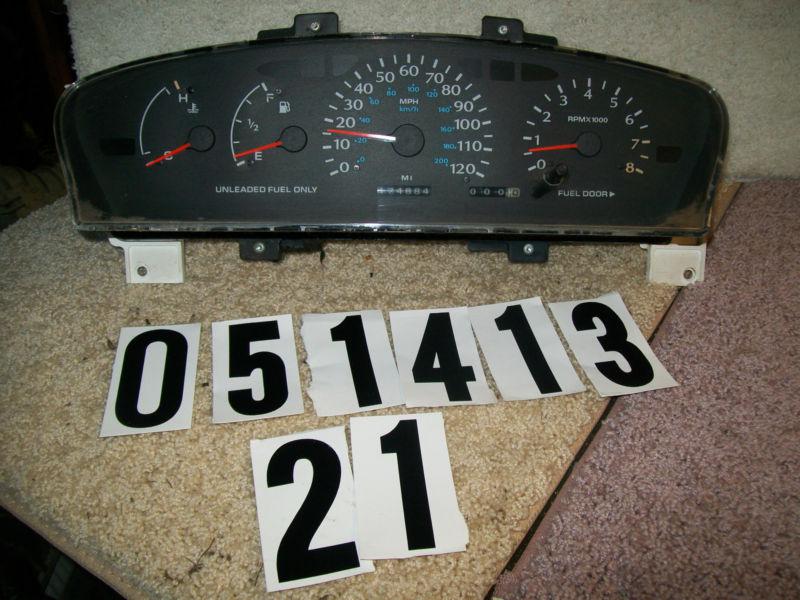 95,96,97,98,99 dodge neon speedometer cluster instrument gauge 8000 rpm  174k