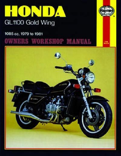 1979-1981 honda goldwing gl 1100 repair manual