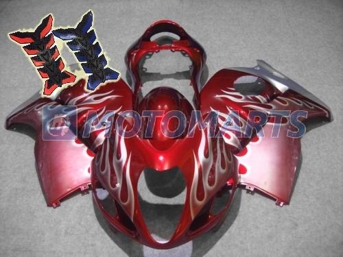 Free tank pad! fairing body kit for suzuki gsxr 1300 hayabusa 99 00 01 02-07 eab