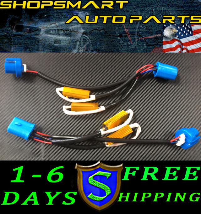 Error free 9007 9004 hid conversion kit wiring harness load resistors adapters 