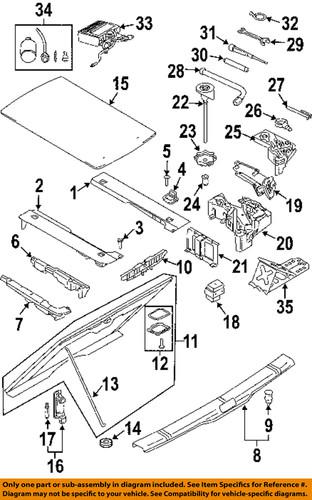 Volkswagen oem 7l0959789a interior-rear-wrench