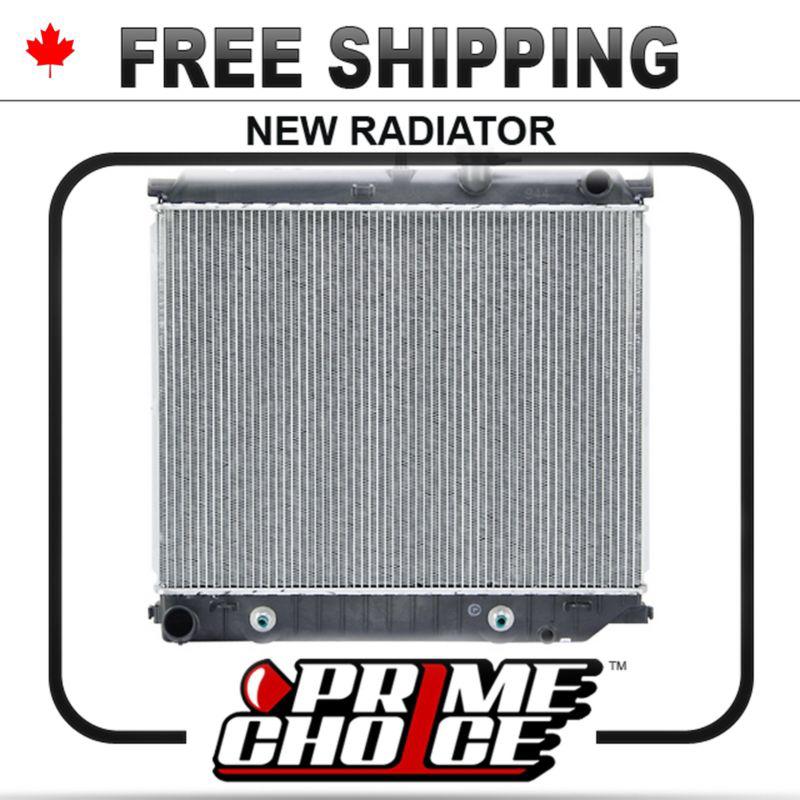 New direct fit complete aluminum radiator - 100% leak tested rad for 3.0l