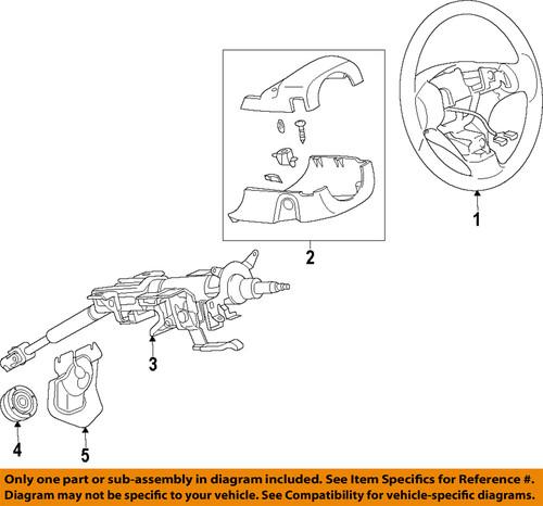 Mazda oem gs3m32100d steering column/steering misc