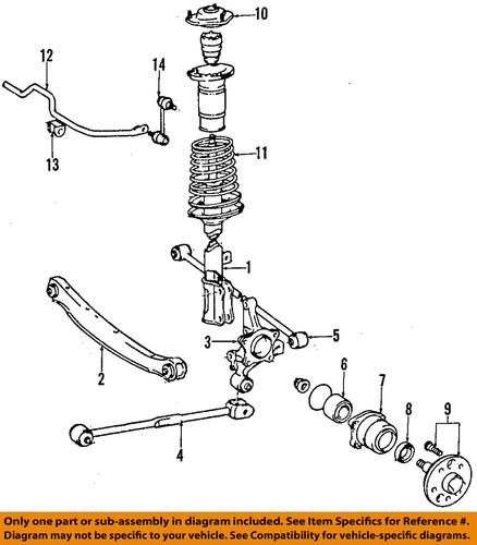 Toyota oem 4883020010 sway bar link/suspension stabilizer bar link