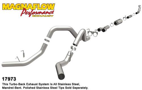 Magnaflow 17973 dodge diesel cummins, dual system pro series diesel exhaust