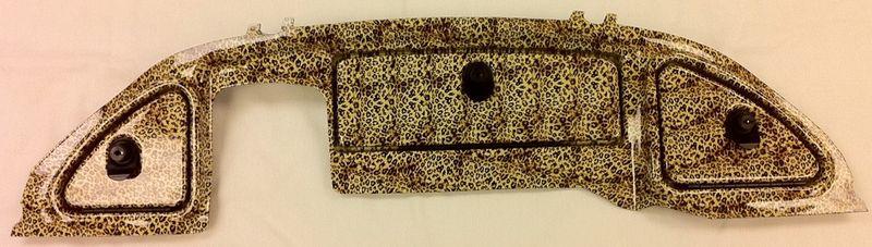 Club car precedent golf cart door panel leopard print